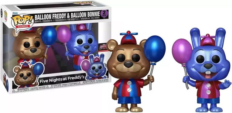 Pop! Games: Five Night at Freddy's - Balloon Bonnie and Freddy 2pk (MT)(Exc)