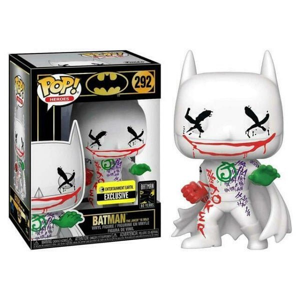 Pop! Heroes: 80th - Joker is Wild Batman (Exc)