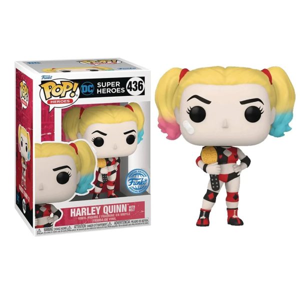 Pop! Heroes: DC - Harley Quinn w/ belt (Exc)
