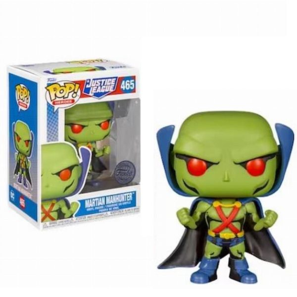 Pop! Heroes: Justice League Comic - Martian Manhunter (Exc)