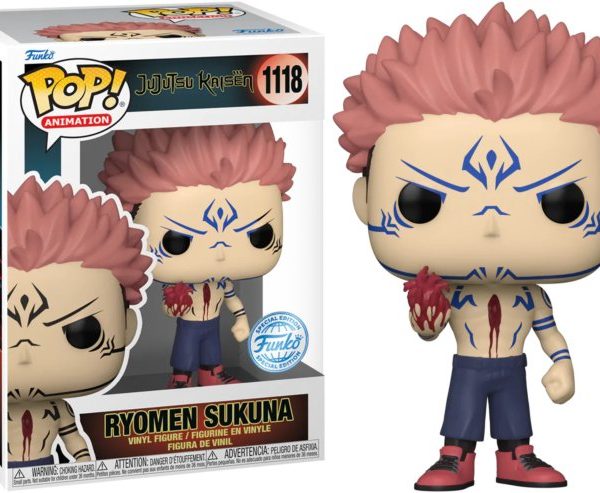POP: JUJUTSU KAISEN- RYOMEN SUKUNA W/ HEART (EXC)