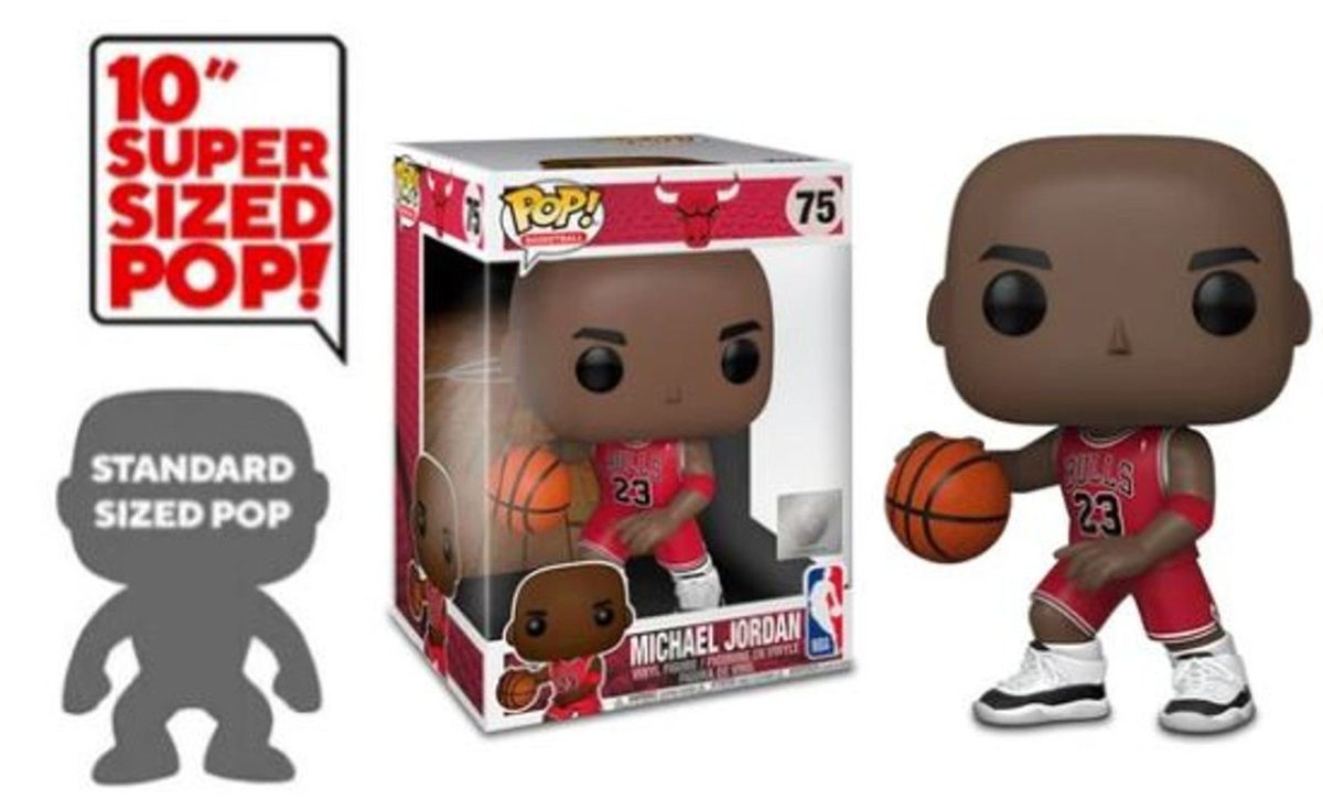 Pop Jumbo! Basketball: NBA Bulls - Michael Jordan (Red Jersey)