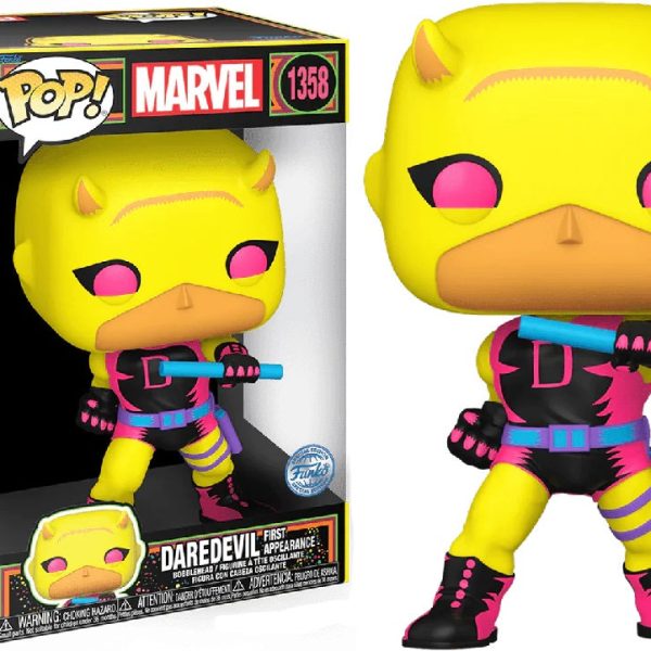 Pop Jumbo! Marvel: Daredevil (YLW/RD)(BLKLT)(Exc)