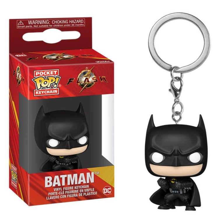 POP KEYCHAIN: DC COMICS- THE FLASH BATMAN