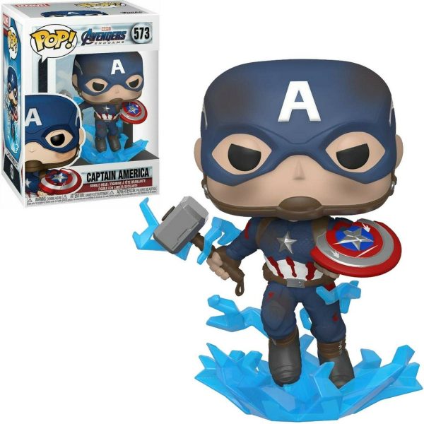 Pop! Marvel: Avengers Endgame - Capt A w/ Broken Shield