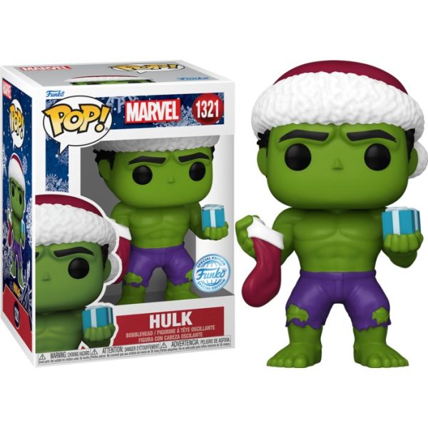 Pop! Marvel: Holiday - Green Hulk (Exc)