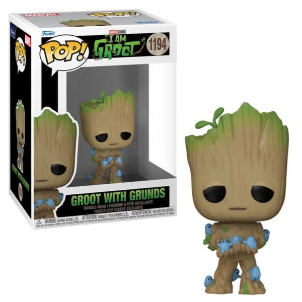 Pop! Marvel: I Am Groot - Groot w/ Grunds