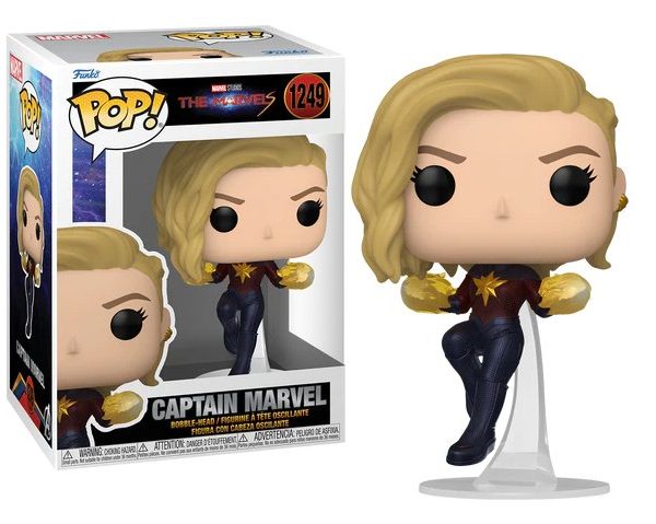Pop! Marvel: The Marvels - Captain Marvel