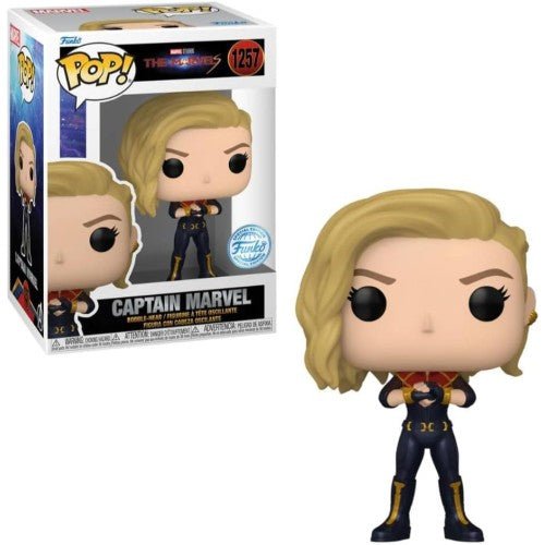 Pop! Marvel: The Marvels - Captain Marvel (Exc)