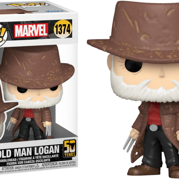 Pop! Marvel: Wolverine 50th - Ultimate Old Man Loga