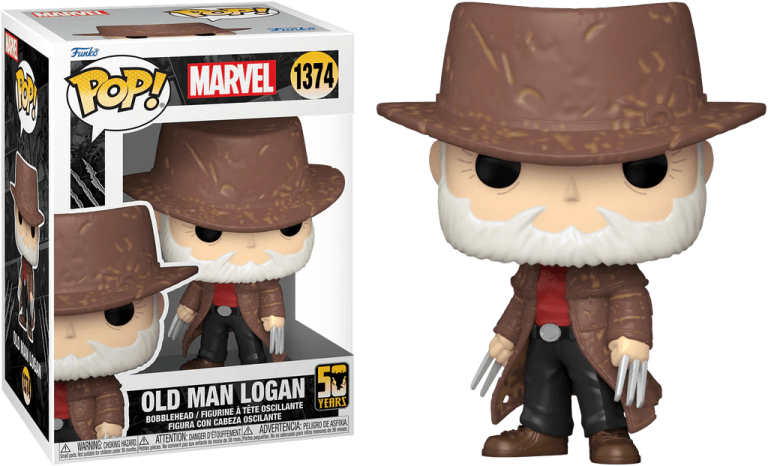 Pop! Marvel: Wolverine 50th - Ultimate Old Man Loga