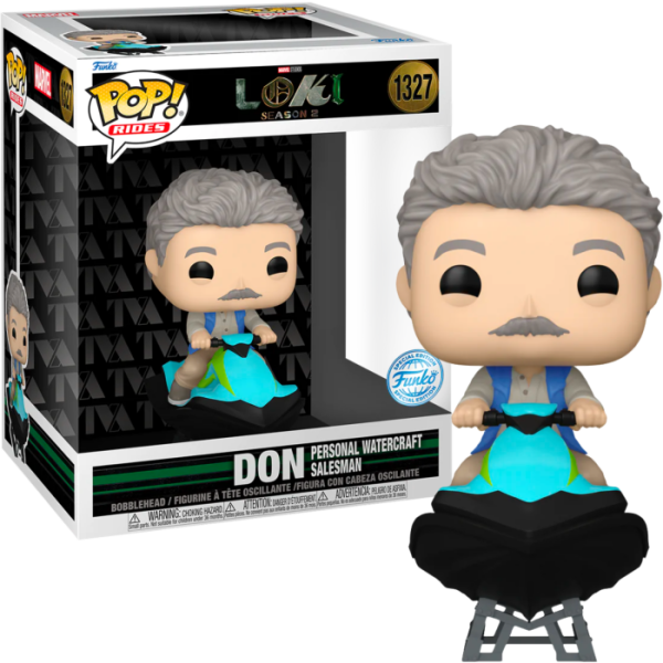 Pop Ride Deluxe! Marvel: Loki Season 2 - Don Personal Watercraft Salesman (Exc)