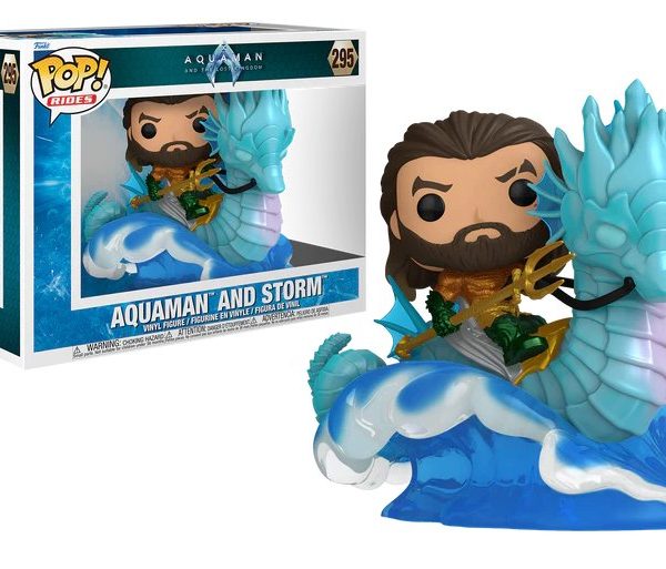 Pop Ride DLX! Movies: Aquaman and the Lost Kingdom - Aquaman on Storm