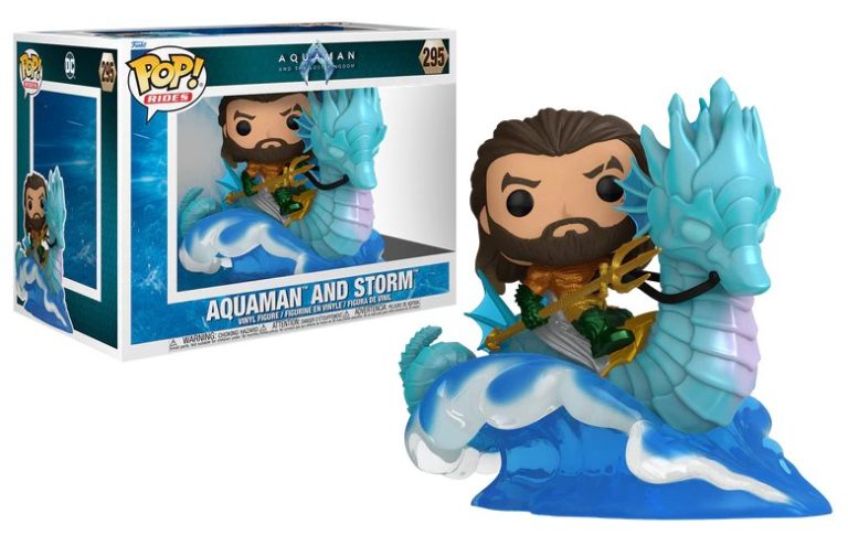 Pop Ride DLX! Movies: Aquaman and the Lost Kingdom - Aquaman on Storm