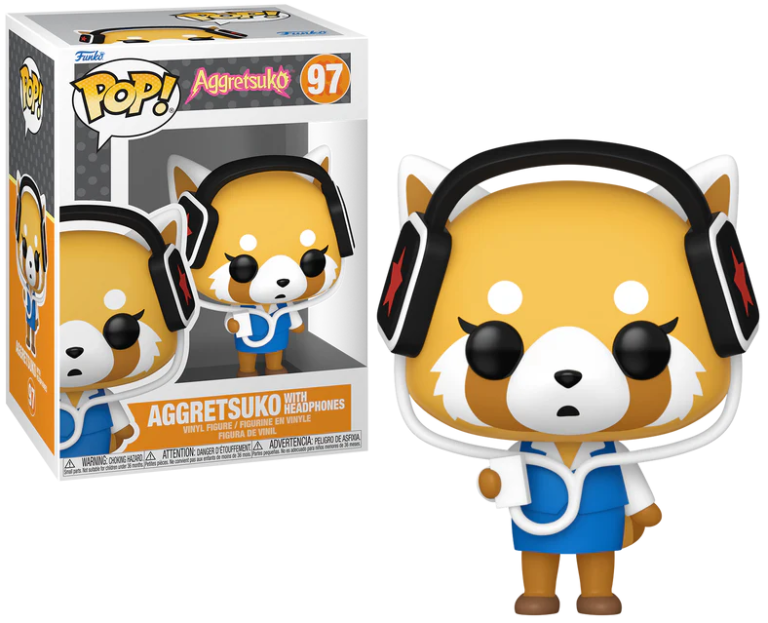 Pop! Sanrio: Aggretsuko with Headphones