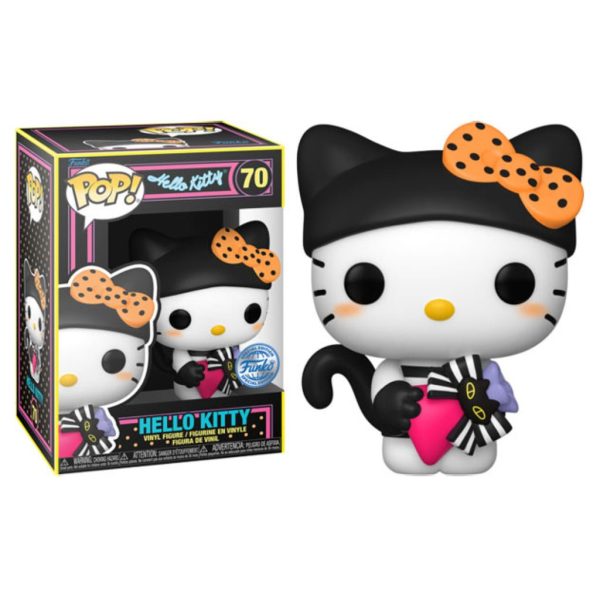 Pop! Sanrio: Hello Kitty - Hello Kitty with Gift (BLKLT)(Exc)
