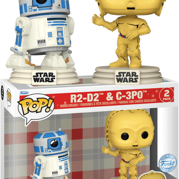 Pop! Star Wars: D100 - RR R2 and 3PO 2pk (Exc)