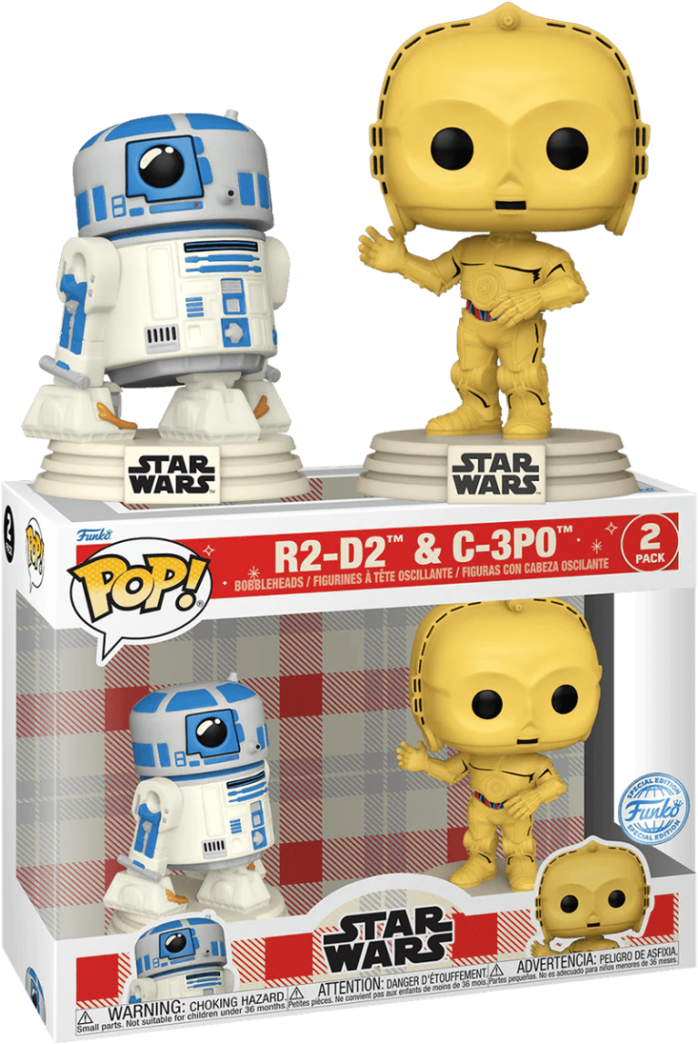 Pop! Star Wars: D100 - RR R2 and 3PO 2pk (Exc)