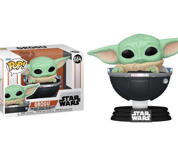 Pop! Star Wars: Mandalorian S9 - Grogu with Prama