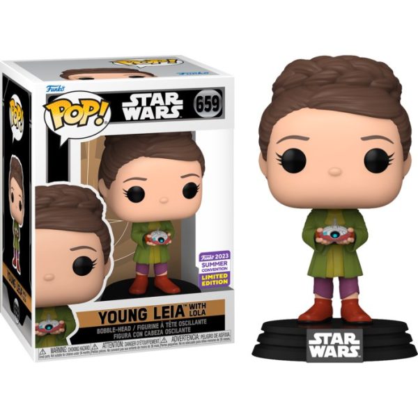 Pop! Star Wars: Princess Leia with Lola (SDCC'23)