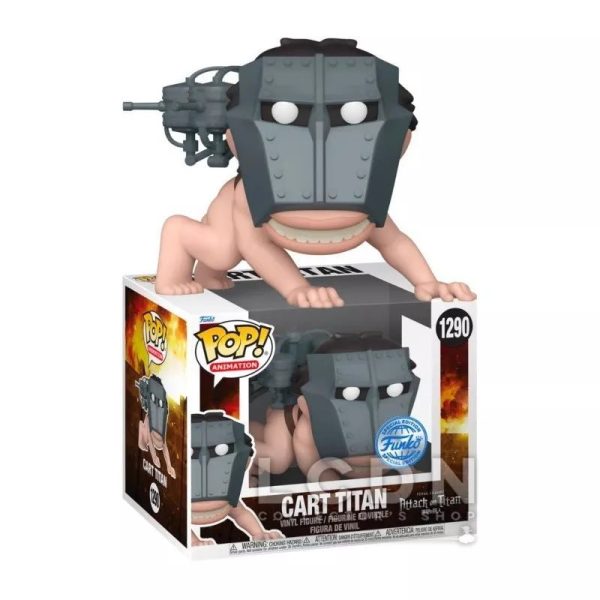 Pop Super! Animation: Attack on Titan - Cart Titan (Exc)