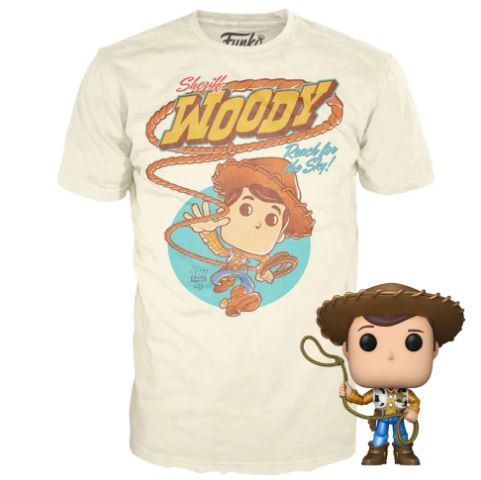 Pop & Tee! Disney: Toy Story 4 - Woody (S)