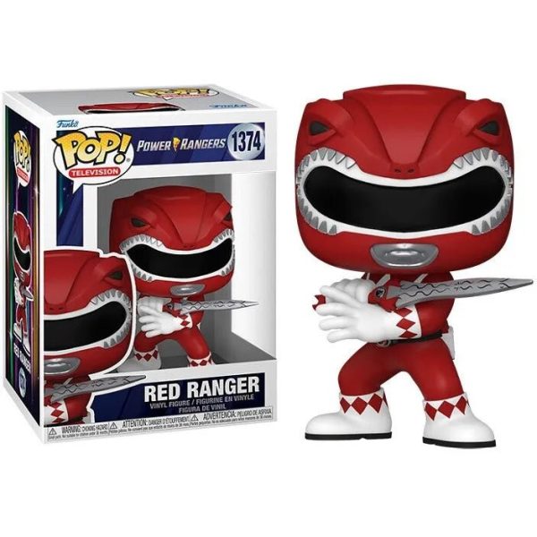 Pop! Tv: Mighty Morphin Power Ranger 30th - Red Ranger