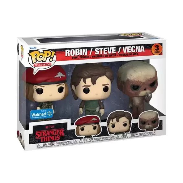 Pop! Tv: Stranger Things S4 - Hunter Robin, Steve, and Vecna 3pk (Exc)
