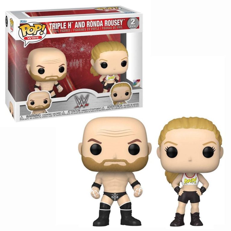 Pop! WWE: Rousey and Triple H 2pk