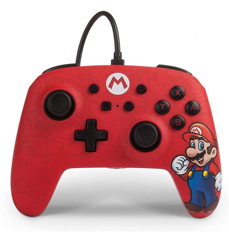 PowerA Enhanced Wired Controller for Nintendo Switch – Mario Iconic