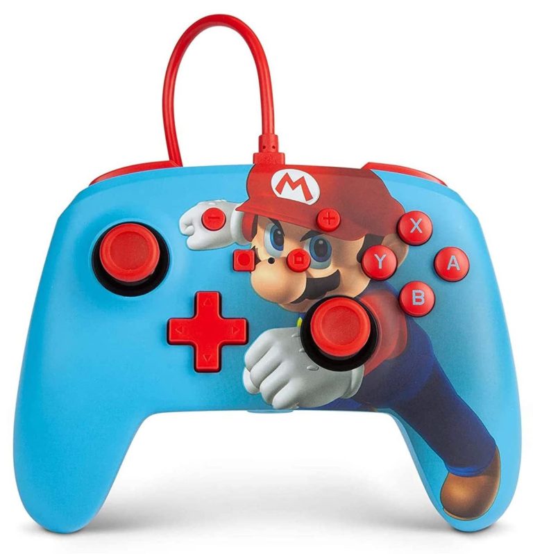 PowerA Enhanced Wired Controller for Nintendo Switch – Mario Punch