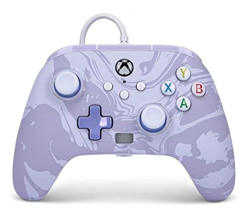 PowerA Enhanced Wired Controller for Xbox Series X|S - Lavender Swirl