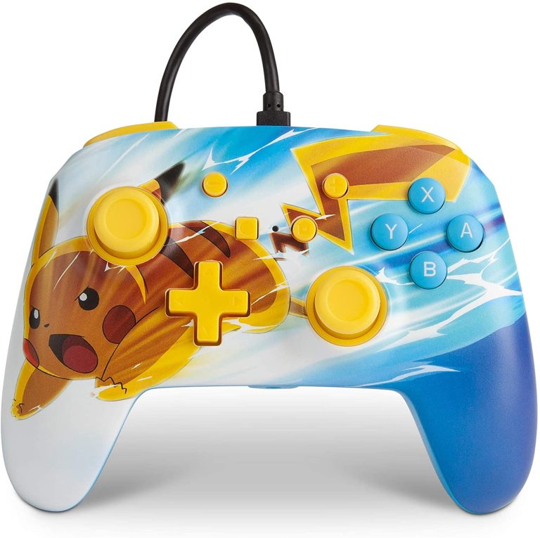 PowerA Pokémon Enhanced Wired Controller for Nintendo Switch – Pikachu Charge