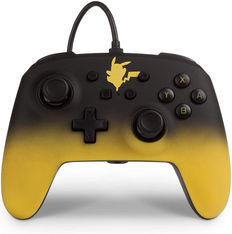 PowerA Pokémon Enhanced Wired Controller for Nintendo Switch – Pikachu Fade