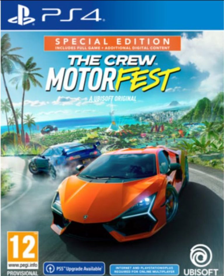 PS4:The Crew Motorfest Special Edition " Support Arabic " PAL