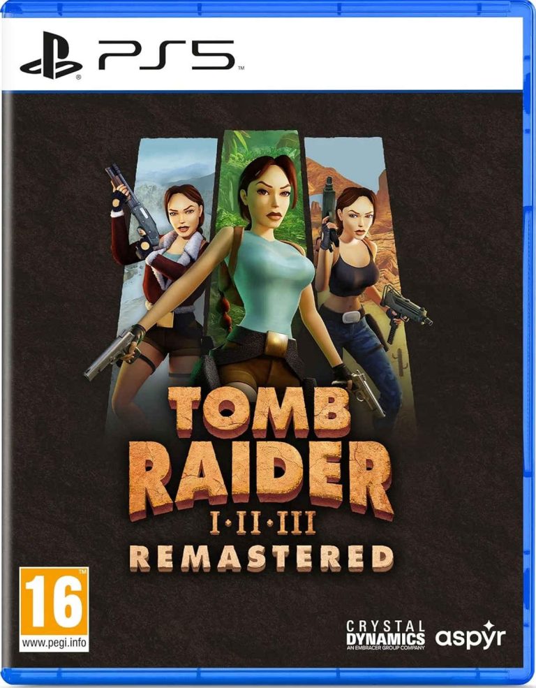 PS5 Games Tomb Raider I.II.III Remastered