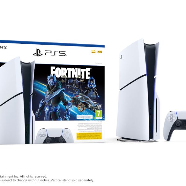 PS5 Slim Console Disk Fortnite Cobalt Star Voucher Bundle