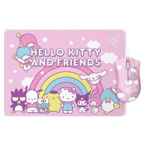 Razer Hello Kitty Mouse Mat and Razer Kraken BT
