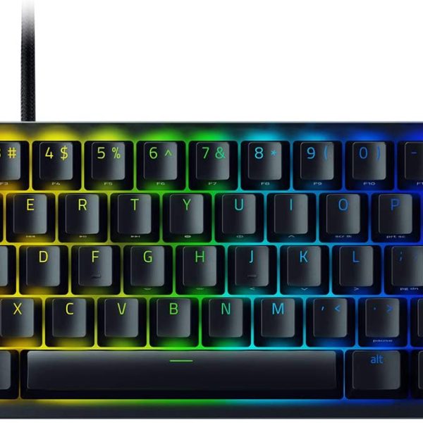 Razer Huntsman Mini Gaming Keyboard - Purple Switch (Clicky Optical Switches), Chroma RGB