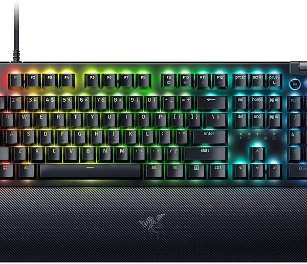 Razer Keyboard BlackWidow V4 Yellow Mechanical Switches