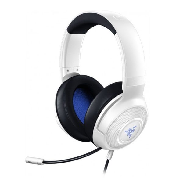 Razer Kraken X Console for PS5 Wired Gaming Headset - White