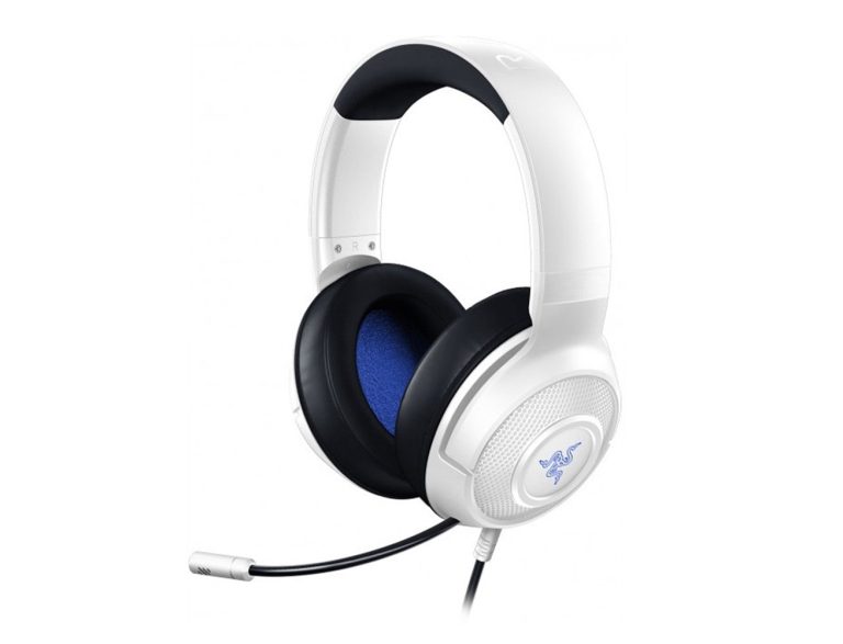 Razer Kraken X Console for PS5 Wired Gaming Headset - White
