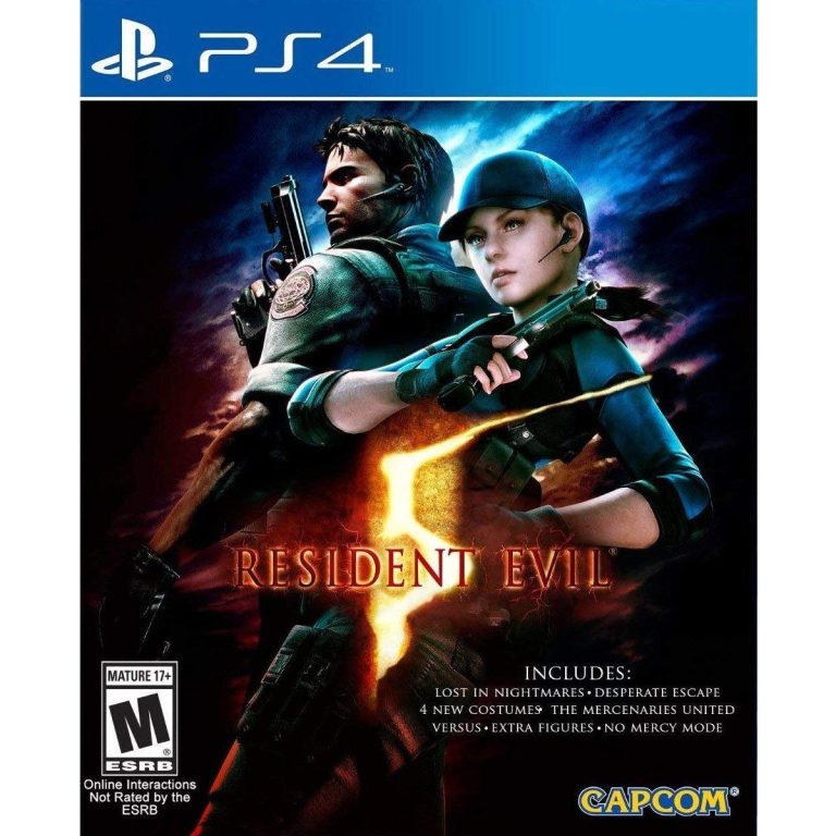 Resident Evil 5 For PlayStation 4 "Region 1"