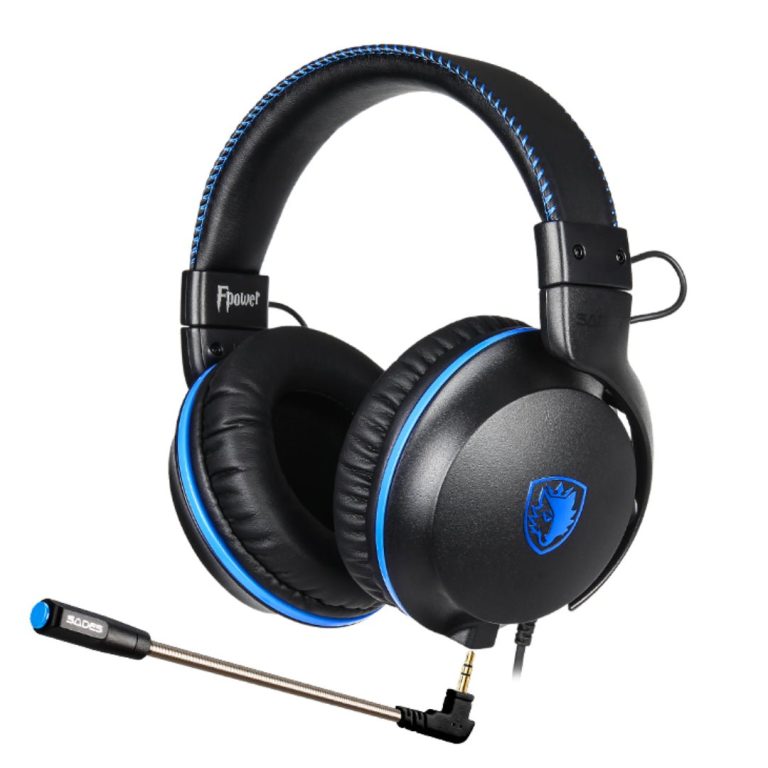Sades Fpower Stereo Sound Gaming Headphones SA-717