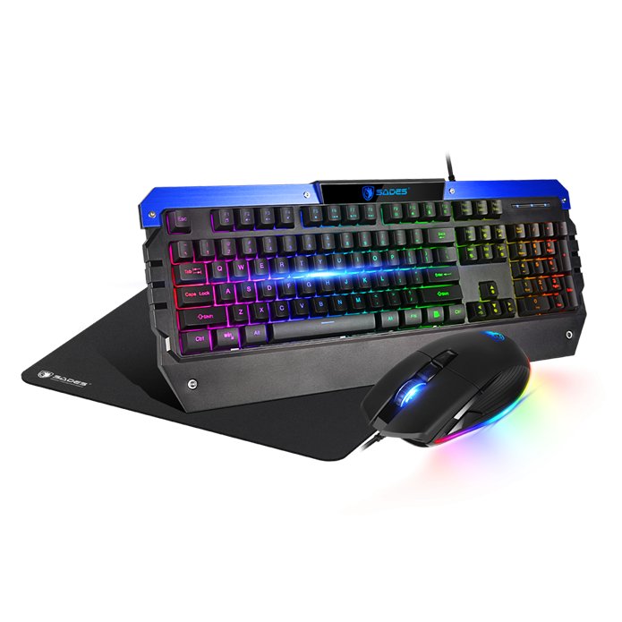 Sades Gaming Combo Battle Ram (Keyboard, Mouse & MousePad)