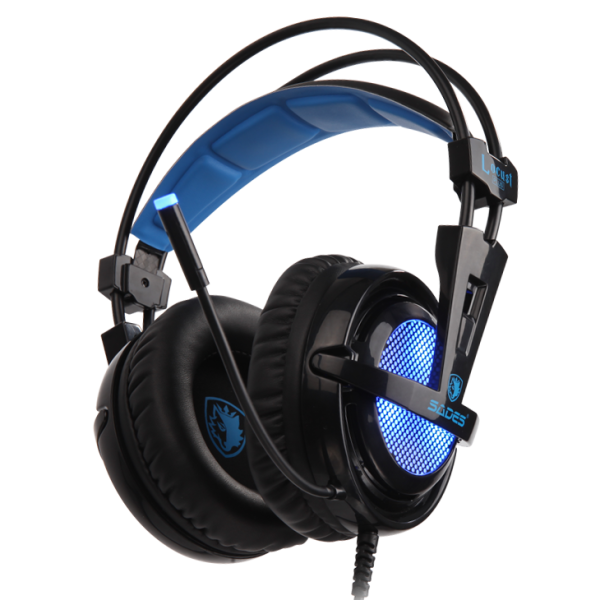 SADES Locust Plus 7.1 Surround Sound Headphones