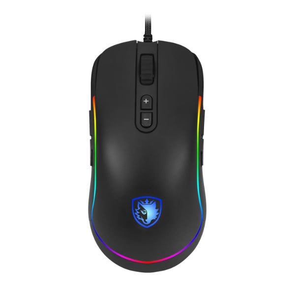 Sades Relover Gaming Mouse RGB Lighting