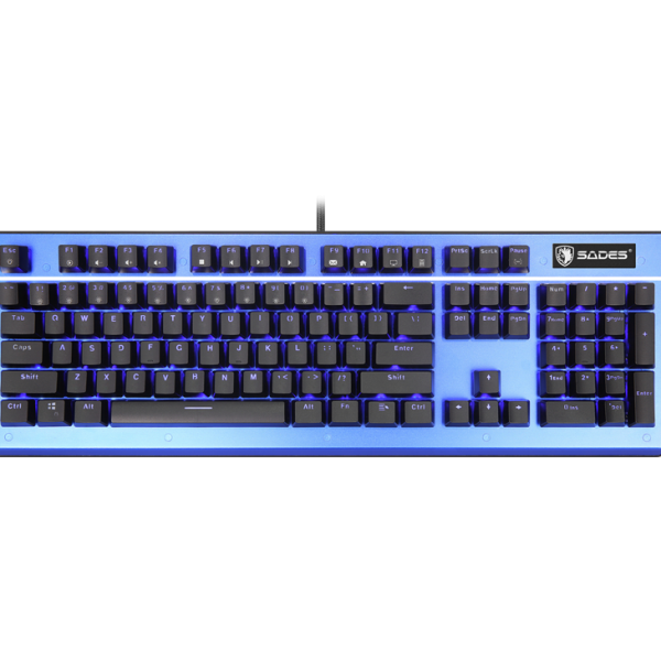 Sades Sickle Gaming Keyboard - Red Switch