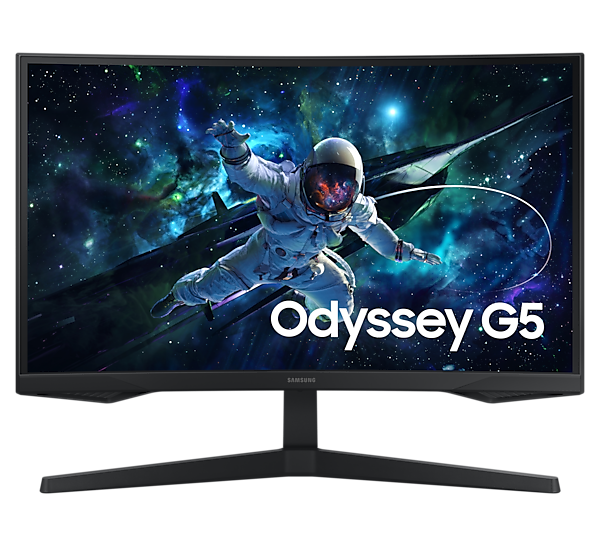 Samsung 27" Odyssey G5 G55C ,165Hz,1MS,IPS,curved- Gaming Monitor -LS27CG552EMXUE