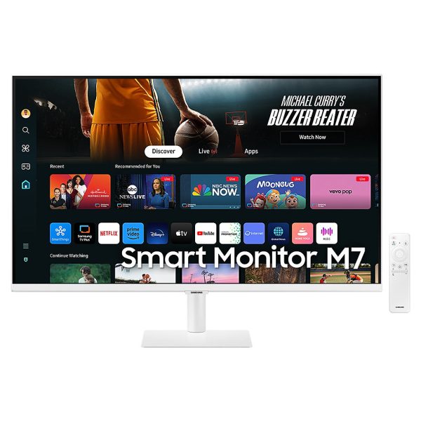Samsung 32" M70D Smart 4K UHD,4MS,Flat,60HZ-LS32DM703UMXUE